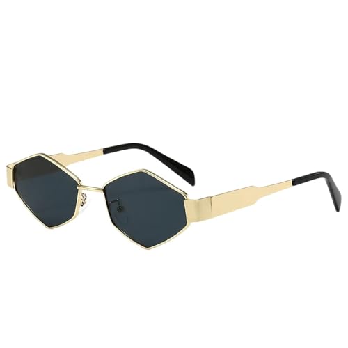 Futuristische Mädchen-Brille mit Rahmen, Teenager, Hiphops, Trend, Nachtclub, Party für Erwachsene und Teenager von Psdndeww