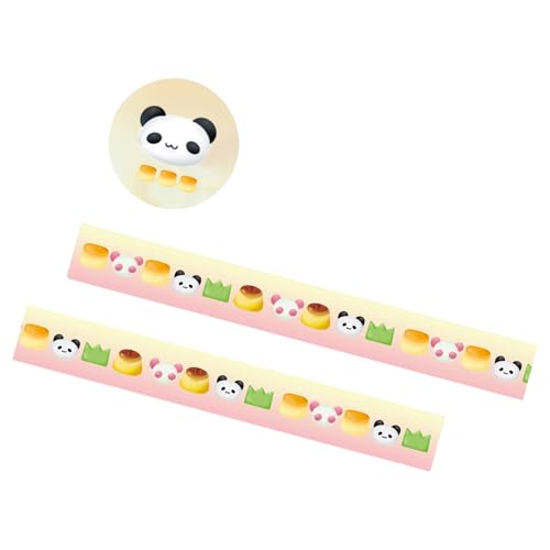 Selbstklebendes Klebeband Dekoratives Klebeband Lovely Tomato Masking Tape Cartoon Panda Washis Tape zum Einwickeln von Psdndeww