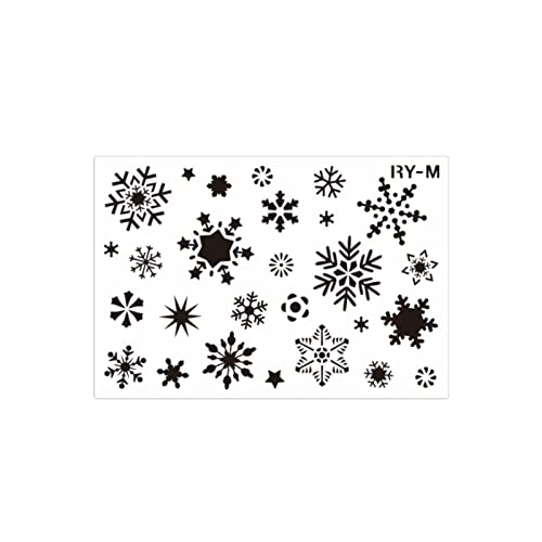 Weihnachtszeichnungsvorlagen Schneeflocken Schablonen Für Kinderkarten Machen Scrapbooking Malerei Auf Papier Canvas Holz Plastik Weihnachtszeichnungsvorlagen Schneeflocken Schablonen Für Kinderkarten Machen Scrapbooking Malerei Auf Papier Canvas Holz Plastik von Psdndeww