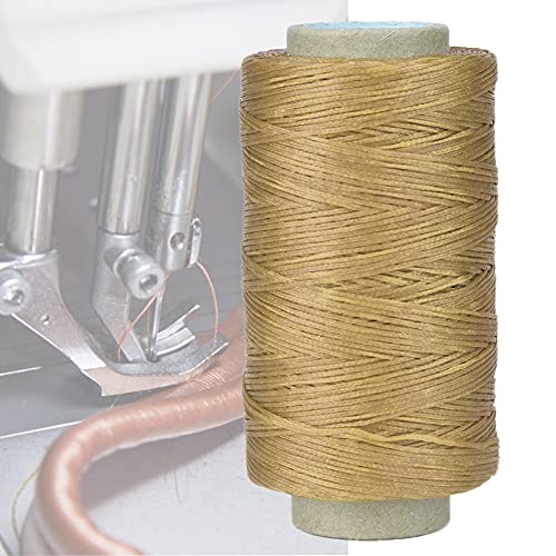 250 Meters 150D Leather Craft DIY Tools Kit, Leather Sewing Waxed Thread Cord for Hand and Machine Sewing threadyarn Silber von Pssopp