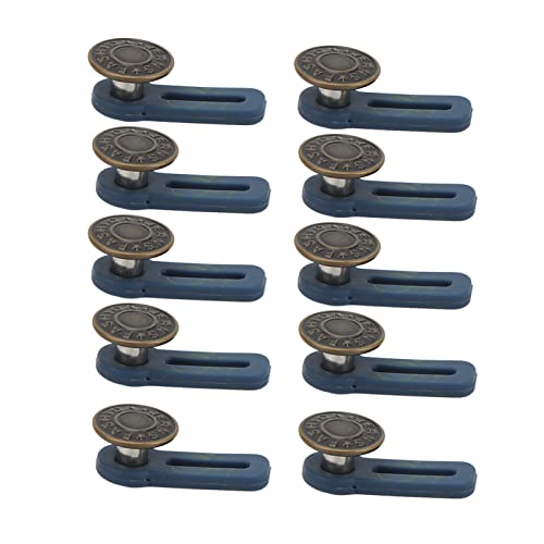 Metallknopf, Einstellbare Flexible Kleine Kompakte für Hosen mit Elastizität, Einfache Installation, Langlebige, Maßgeschneiderte Passform, Nähzubehör Metallknopf, Einstellbare Flexible Kleine Kompakte für Hosen mit Elastizität, Einfache Installation, Langlebige, Maßgeschneiderte Passform, Nähzubehör von Pssopp