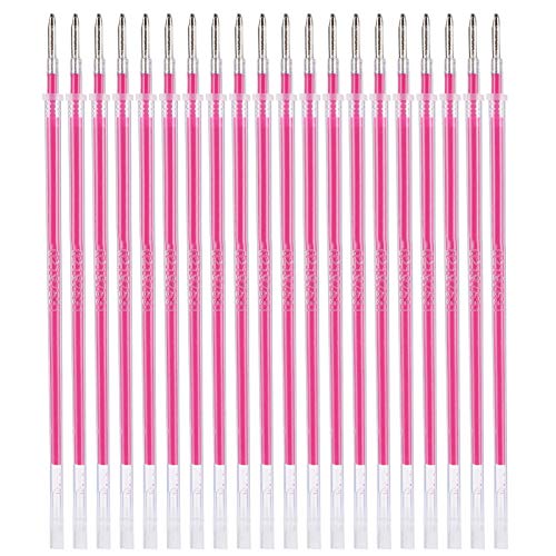Pssopp 100Pcs Red Heat Erasable Pens Nachfüllstoff Hochtemperatur Verschwindende Stifte Nachfüllstoff Markierungsstift Set für Quilten Nähen Schneiderei Stoff Pssopp 100Pcs Red Heat Erasable Pens Nachfüllstoff Hochtemperatur Verschwindende Stifte Nachfüllstoff Markierungsstift Set für Quilten Nähen Schneiderei Stoff von Pssopp