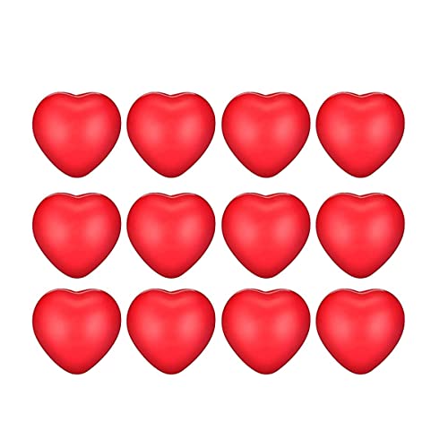 Ptdfjspt 12 Rote -Stressbälle Zum Valentinstag, Valentinsgruß-Partytüten-Geschenkfüller Ptdfjspt 12 Rote -Stressbälle Zum Valentinstag, Valentinsgruß-Partytüten-Geschenkfüller von Ptdfjspt