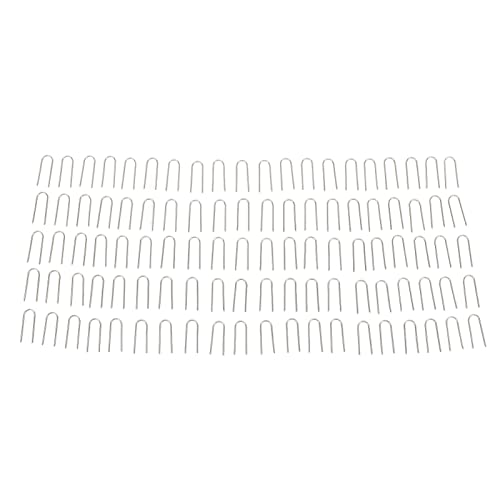 100pcs Alloy Jump Rings Mini U-Shaped Hooks for Jewelry Making, Ceramic Jewelry and Necklace Making, Great for DIY Projects von Puepoul