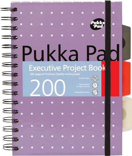 Pukka Pad Projektbuch A5 Executive 200 Seiten x 1 einzelner Notizblock von Pukka Pad