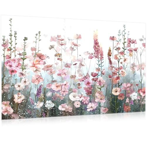 Diamond Painting Erwachsene Blumen-DIY Diamant Painting Bilder Erwachsene, 5D Diamond Painting Blumen Bilder Groß als für Geschenk Home Wall Décor (40x60cm) von Puosike