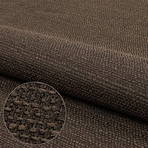 Webstoff Strukturstoff Vinci - Möbelstoff Polsterstoff 0,5lfm 140cm breit - (Dunkelbeige 23) von Pure Textilien
