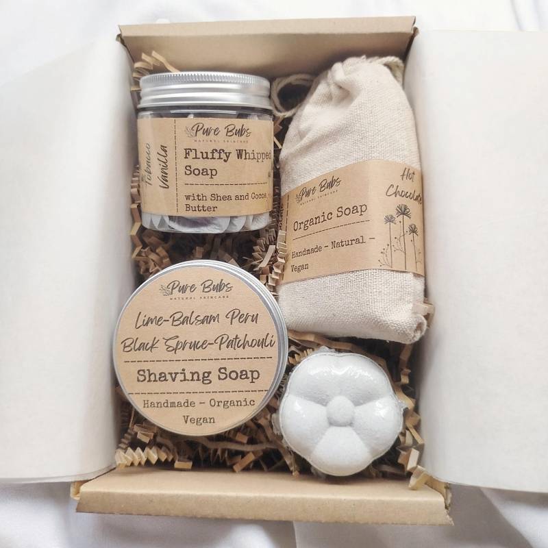 Männer Geschenkbox, Individuelles Geschenk Für Ihn, Den Freund, Self Care von PurebubsCreations