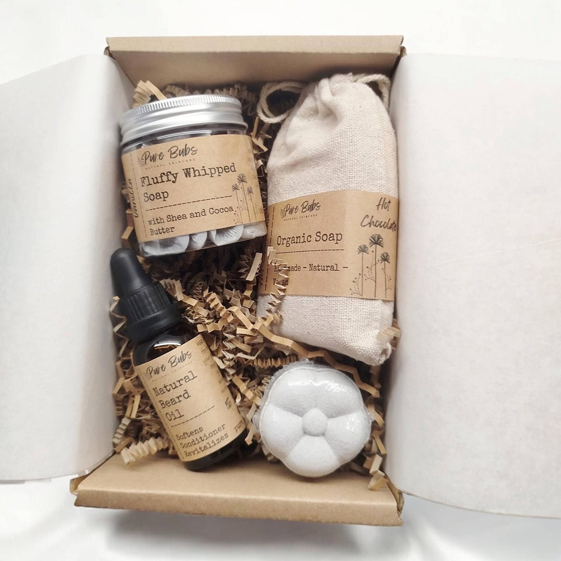 Männer Geschenkbox, Individuelles Geschenk Für Ihn, Den Freund, Self Care von PurebubsCreations