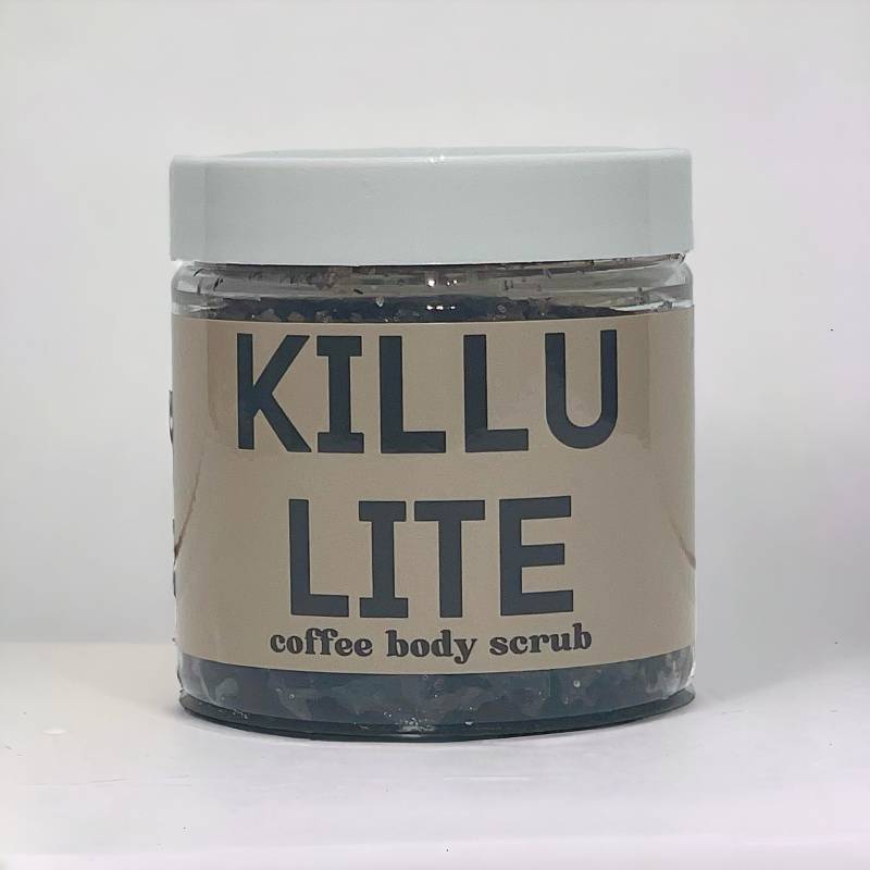 Killulite Coffee Exfoliate Body Scrub - Peeling Feuchtigkeitsspender, Peeling, Tiefenreinigende, Fettige/Normale Trockene Haut, Cellulite von Puredropwellness