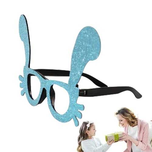 Pxcewdcx Ostern Brille | Lustige Photobooth Requisiten - Ostern Zubehör Süße Brille für Geburtstagsfeier Verkleidung von Pxcewdcx