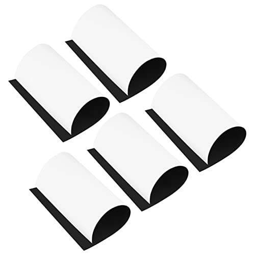Magnetfolie, Hochwertiges A4-Magnetpapier mit Weißer, Mattierter Oberfläche, für Kühlschränke für Gängige Tintenstrahldrucker von Pyhodi