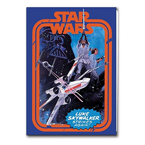 Star Wars A5 Schreibheft mit kariertem Papier (Skywalker Strikes Again Design) - Offizieller Lizenzartikel von Pyramid International