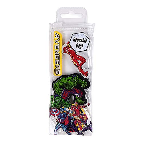 Pyramid Marvel: Avengers Burst Eraser Set Radiergummi, Erwachsene, Uni, mehrfarbig, groß von Pyramid International