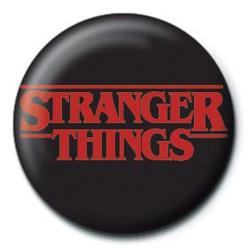 Pyramid Stranger Things (Logo) (Pin Badge 25mm) Offizielles Merchandising von Pyramid International