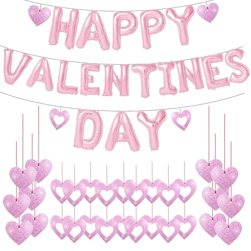 Happy Valentines Day Decorations, Happy Valentines Day Balloons von QAJXV