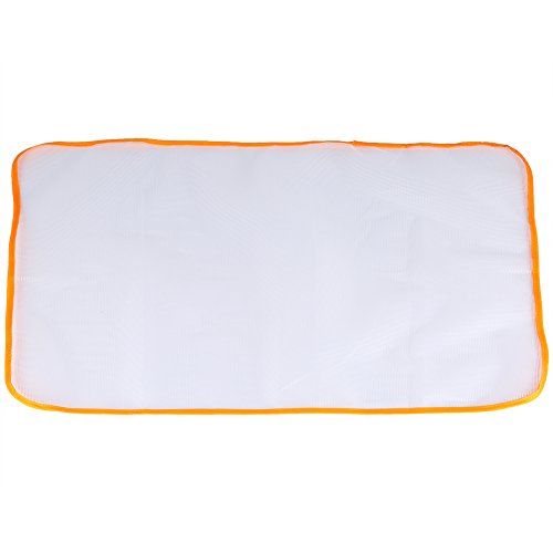 QANYEGN Mesh Stoff Pad, Bügeltuch Pad für Einfaches, Schutzbügel Tuch Bügeltuch, bügeltuch Baumwolle, Mesh Protective Ironing Pad, Anti-Fokus-Schutzpolste, Bügeltuch Netzgewebe 40 x 60CM von QANYEGN