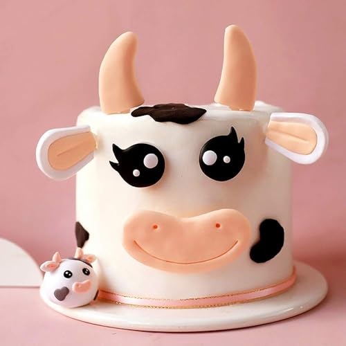 Kuh Tortendeko Geburtstag, Tortendeko Tiere, 8 Stück Kuh Kuchen Deko, Kuchen Topper Bauernhof, Farm Birthday Deko Cake Topper, für Babyparty, Zoo Themen, Jungen und Mädchen Geburtstag Party Kuh Tortendeko Geburtstag, Tortendeko Tiere, 8 Stück Kuh Kuchen Deko, Kuchen Topper Bauernhof, Farm Birthday Deko Cake Topper, für Babyparty, Zoo Themen, Jungen und Mädchen Geburtstag Party von QINQINZIJIN