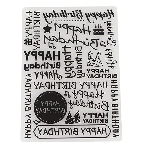 QIRG Prägeordner, Scrapbooking Hochwertiger DIY-Stempel, für Fotoumschläge von QIRG