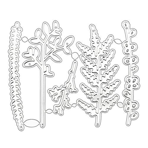 Algen-Metall-Stanzformen, Karten, Stanzschablonen für Kartenherstellung, Foto, dekorative Papierstanzformen von QIYUDUOLA