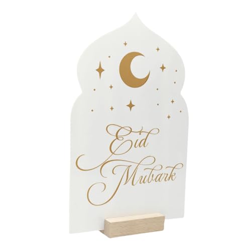 Festival Kalender Holz Eid Mubaraks Adventskalender Festival Deko 30 Tage Countdown Kalender für Festival Dekoration von QIYUDUOLA