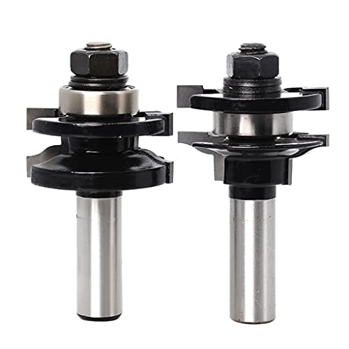 Stacked And Styles Router Bit 1/2 Inch Shank Steel Woodworking Frame Cabinet Door Milling Cutter Tool von QIYUDUOLA