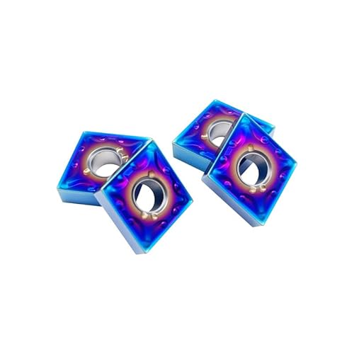 QKFTCSDW 10pcs CNMG120404 MA CNMG120408 MA LY7010 Nano Blue Thread Insert Zementiert Hartmetall Klinge Drehwerkzeug (CNMG120404 MA LY7010) von QKFTCSDW