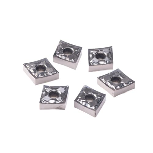 QKFTCSDW CNMG120404 CNMG120408 HA H01 Hartmetall CNC Maschine Einfügen CNMG 120408 120404 Aluminium Fräser Drehen Werkzeug 10PCS Drehwerkzeuge(CNMG120404 HA H01) von QKFTCSDW