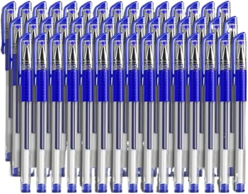 QMOWIZ Kugelschreiber Kugelschreiber, Plug-in-Struktur-Design, Tintenroller, seidenweich, 0,5 mm, Gel-Tintenstifte, Studentengebrauch Gel ink pen von QMOWIZ