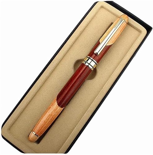 QMOWIZ Kugelschreiber Stift mit extra feiner Spitze, klassisches Design, Stifte mit Stiftbox-Set, atemberaubender luxuriöser Kalligraphie-Schreibstift Gel Ink Pen von QMOWIZ