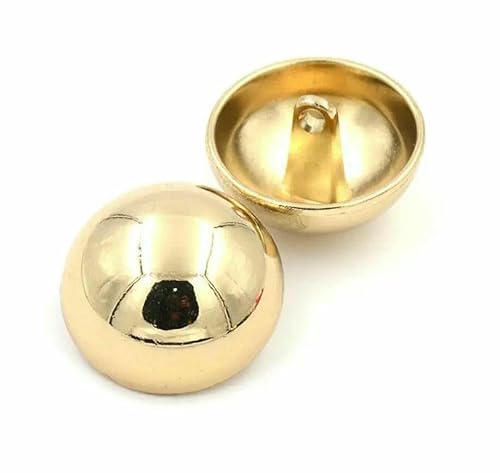 1 Los = 10 Stück Nähzubehör, dekorative Metallknöpfe für Kleidung, Bouton Fantaisie, Botones zum Basteln, Farbe: Silber, Gold, Schwarz, wie abgebildet, 11,5 mm 1 Los = 10 Stück Nähzubehör, dekorative Metallknöpfe für Kleidung, Bouton Fantaisie, Botones zum Basteln, Farbe: Silber, Gold, Schwarz, wie abgebildet, 11,5 mm von QOVBD