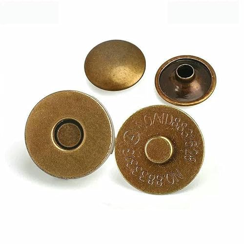 10 Sets/Packung Starke magnetische Druckknöpfe Verschlüsse Nieten Pflaumenblüte Dünne Taschen Teile Zubehör Adsorptionsschnalle-Bronze K72-18mm 10 Sets/Packung Starke magnetische Druckknöpfe Verschlüsse Nieten Pflaumenblüte Dünne Taschen Teile Zubehör Adsorptionsschnalle-Bronze K72-18mm von QOVBD