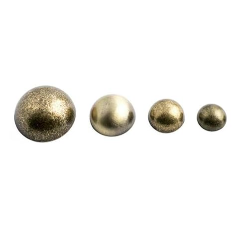 10 Stück Pilzkopfschrauben mit rundem Kopf, Punk-Metall, Nagel, Stoffknopf, DIY-Gurt, Nieten, Schraube für Gepäck, Kleidung, Tasche, Schuhe, Bronze, 12 mm 10 Stück Pilzkopfschrauben mit rundem Kopf, Punk-Metall, Nagel, Stoffknopf, DIY-Gurt, Nieten, Schraube für Gepäck, Kleidung, Tasche, Schuhe, Bronze, 12 mm von QOVBD