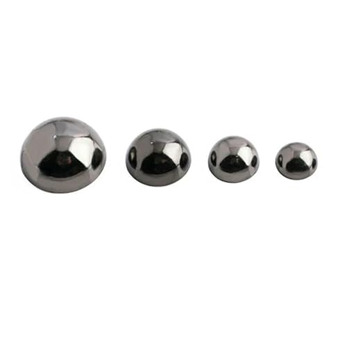 10 Stück Pilzkopfschrauben mit rundem Kopf, Punk-Metall, Nagel, Stoffknopf, DIY-Gurt, Nieten, Schraube für Gepäck, Kleidung, Tasche, Schuhe, Schwarz, 20 mm 10 Stück Pilzkopfschrauben mit rundem Kopf, Punk-Metall, Nagel, Stoffknopf, DIY-Gurt, Nieten, Schraube für Gepäck, Kleidung, Tasche, Schuhe, Schwarz, 20 mm von QOVBD