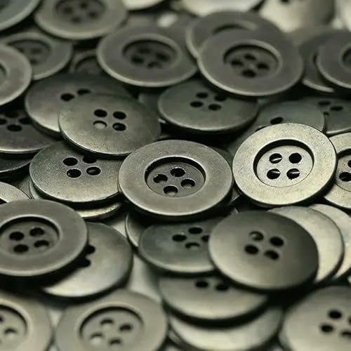 10 Stück schöne Metallknöpfe 15/20/25 mm rund abgenutzte alte Metallknöpfe mit 4 Löchern Kleidung Nähzubehör-Nr. 2-15 mm 10 Stück schöne Metallknöpfe 15/20/25 mm rund abgenutzte alte Metallknöpfe mit 4 Löchern Kleidung Nähzubehör-Nr. 2-15 mm von QOVBD