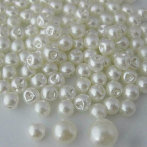 100 Stück Kleiderknöpfe, modisches Seitenloch, 6 mm/8 mm/10 mm, Perlmuttknöpfe, DIY-Nähzubehör, siehe Creme, Durchmesser 8 mm 100 Stück Kleiderknöpfe, modisches Seitenloch, 6 mm/8 mm/10 mm, Perlmuttknöpfe, DIY-Nähzubehör, siehe Creme, Durchmesser 8 mm von QOVBD