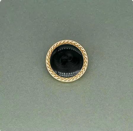 12 Stück 15/20/25 mm goldene Perlen-Metallknöpfe für Vintage-Anzug, Mantel, Kleid, Knopf, Kleidung, Nähen, Kleidungsstückzubehör, B025-schwarz-15 mm, 12 Stück 12 Stück 15/20/25 mm goldene Perlen-Metallknöpfe für Vintage-Anzug, Mantel, Kleid, Knopf, Kleidung, Nähen, Kleidungsstückzubehör, B025-schwarz-15 mm, 12 Stück von QOVBD
