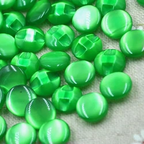 50 Stück 12 mm Mix Color Harz Hemdknöpfe Perlmuttknöpfe Nähzubehör DIY Handwerk - Farbe 8 von QOVBD