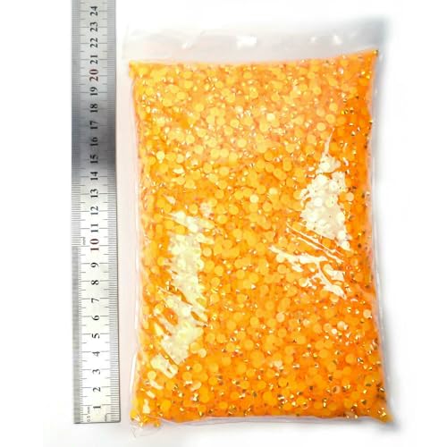Großhandel in großen Mengen, Silber- und Gelee-Unterseite, Glitzerstein, nicht Hotfix-Strasssteine, flache Rückseite, Strass für DIY-Hochzeitsdekorationen, Orange AB, 4,0 mm SS16, 10.000 Stück Großhandel in großen Mengen, Silber- und Gelee-Unterseite, Glitzerstein, nicht Hotfix-Strasssteine, flache Rückseite, Strass für DIY-Hochzeitsdekorationen, Orange AB, 4,0 mm SS16, 10.000 Stück von QOVBD