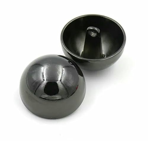 Los = 10 Stück Nähzubehör, dekorative Metallknöpfe für Kleidung, Bouton Fantaisie, Botones zum Basteln, Farbe: Silber, Gold, Schwarz, wie abgebildet, A, 20 mm Los = 10 Stück Nähzubehör, dekorative Metallknöpfe für Kleidung, Bouton Fantaisie, Botones zum Basteln, Farbe: Silber, Gold, Schwarz, wie abgebildet, A, 20 mm von QOVBD