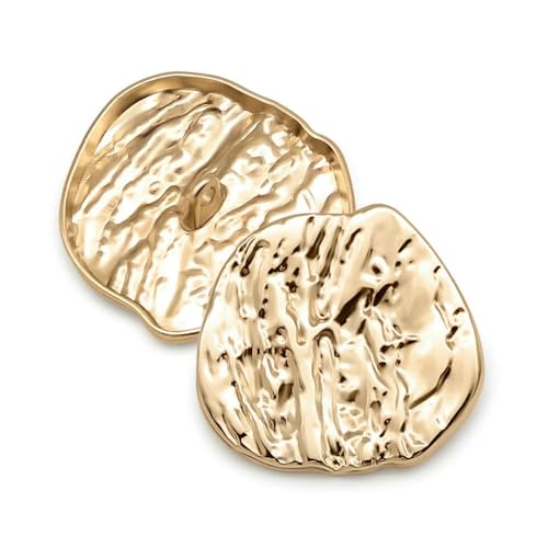 Mode-Nähknopf, 10 Stück/Los, 30 mm, Baumlinien, dekorative Metallknöpfe für Damen, Mantel, Bekleidungszubehör, DIY-Gold 704-30 mm Mode-Nähknopf, 10 Stück/Los, 30 mm, Baumlinien, dekorative Metallknöpfe für Damen, Mantel, Bekleidungszubehör, DIY-Gold 704-30 mm von QOVBD
