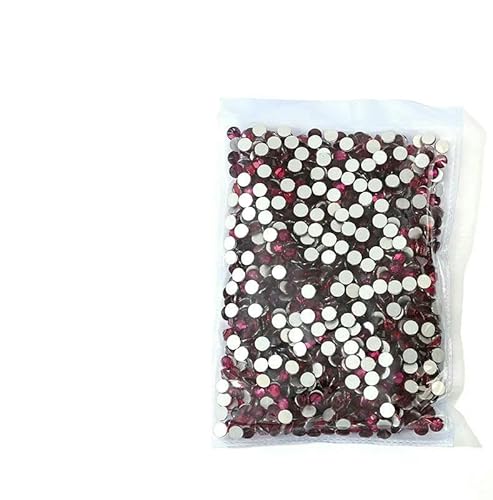 SS3~SS20 Superhelle Kristallglas-Strasssteine, flache Rückseite, SS3-SS8, nicht HotFix, flache Rückseite für Nagelkunst-Dekorationen, Fuchsia, SS6, 1440 Stück SS3~SS20 Superhelle Kristallglas-Strasssteine, flache Rückseite, SS3-SS8, nicht HotFix, flache Rückseite für Nagelkunst-Dekorationen, Fuchsia, SS6, 1440 Stück von QOVBD