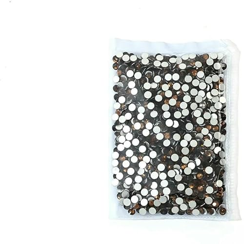 SS3~SS20 Superhelle Kristallglas-Strasssteine, flache Rückseite, SS3-SS8, nicht HotFix, flache Rückseite für Nagelkunst-Dekorationen, Rauchgelb, SS12, 1440 Stück SS3~SS20 Superhelle Kristallglas-Strasssteine, flache Rückseite, SS3-SS8, nicht HotFix, flache Rückseite für Nagelkunst-Dekorationen, Rauchgelb, SS12, 1440 Stück von QOVBD