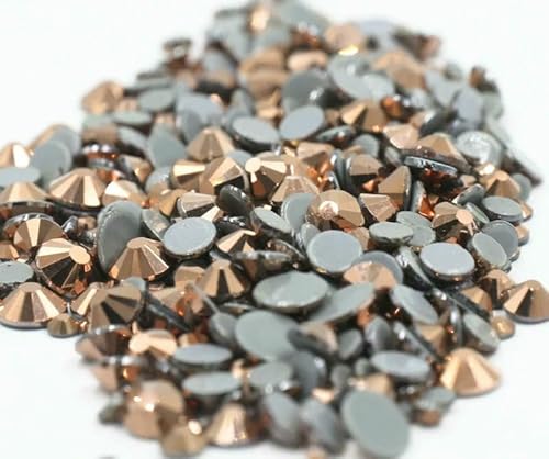 SS6-SS30 Neueste Crystal AB Better Hot Fix Strasssteine, Glas-Strass-Hotfix-Strasssteine zum Aufbügeln, Nähen und Stoffdekorationen-Roségold-ss6 1440 Stück SS6-SS30 Neueste Crystal AB Better Hot Fix Strasssteine, Glas-Strass-Hotfix-Strasssteine zum Aufbügeln, Nähen und Stoffdekorationen-Roségold-ss6 1440 Stück von QOVBD