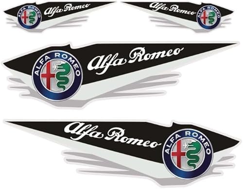 QPDDFG Auto Emblem für Alfa Romeo Giulietta (Type 940), Auto Buchstaben Abzeichen Badge Aufkleber, Abzeichen Embleme Buchstaben Auto Badge Aufkleber Sticker Dekoration von QPDDFG