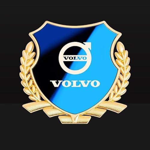 QPDDFG Auto Emblem für Volvo XC90 2007-2014, Auto Buchstaben Abzeichen Badge Aufkleber, Abzeichen Embleme Buchstaben Auto Badge Aufkleber Sticker Dekoration von QPDDFG