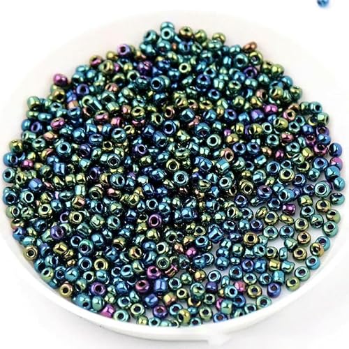1,5 mm, 2 mm, 3,0 mm, 4,0 mm, Vintage-Metallic-Glasperlen, 15/0, 12/0, 8/0, 6/0, Rocailles-Perlen für Handarbeiten, Schmuckherstellung, DIY, handgefertigtes Nähen, 9–5 g, 4,0 mm, 72 Stü 1,5 mm, 2 mm, 3,0 mm, 4,0 mm, Vintage-Metallic-Glasperlen, 15/0, 12/0, 8/0, 6/0, Rocailles-Perlen für Handarbeiten, Schmuckherstellung, DIY, handgefertigtes Nähen, 9–5 g, 4,0 mm, 72 Stü von QPFNEI