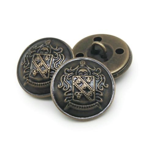 10 Stück/Los 15/18/20/23/25 mm Vintage Kupfer Metallknöpfe Kleidungsstück Mantel Nähzubehör Knöpfe für Kleidung Handwerk DIY-NO15-25mm 10 Stück/Los 15/18/20/23/25 mm Vintage Kupfer Metallknöpfe Kleidungsstück Mantel Nähzubehör Knöpfe für Kleidung Handwerk DIY-NO15-25mm von QPFNEI