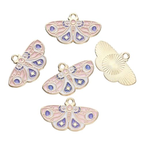 10 Stück/Los Tropfen Öl Legierung Metall Schmetterling Charms Tier Anhänger für DIY Armband Halskette Schmuckherstellung Zubehör-Stil 01-5 Stück 10 Stück/Los Tropfen Öl Legierung Metall Schmetterling Charms Tier Anhänger für DIY Armband Halskette Schmuckherstellung Zubehör-Stil 01-5 Stück von QPFNEI