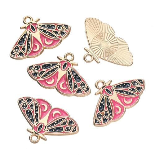 10 Stück/Los Tropfen Öl Legierung Metall Schmetterling Charms Tier Anhänger für DIY Armband Halskette Schmuckherstellung Zubehör-Stil 03-5 Stück 10 Stück/Los Tropfen Öl Legierung Metall Schmetterling Charms Tier Anhänger für DIY Armband Halskette Schmuckherstellung Zubehör-Stil 03-5 Stück von QPFNEI